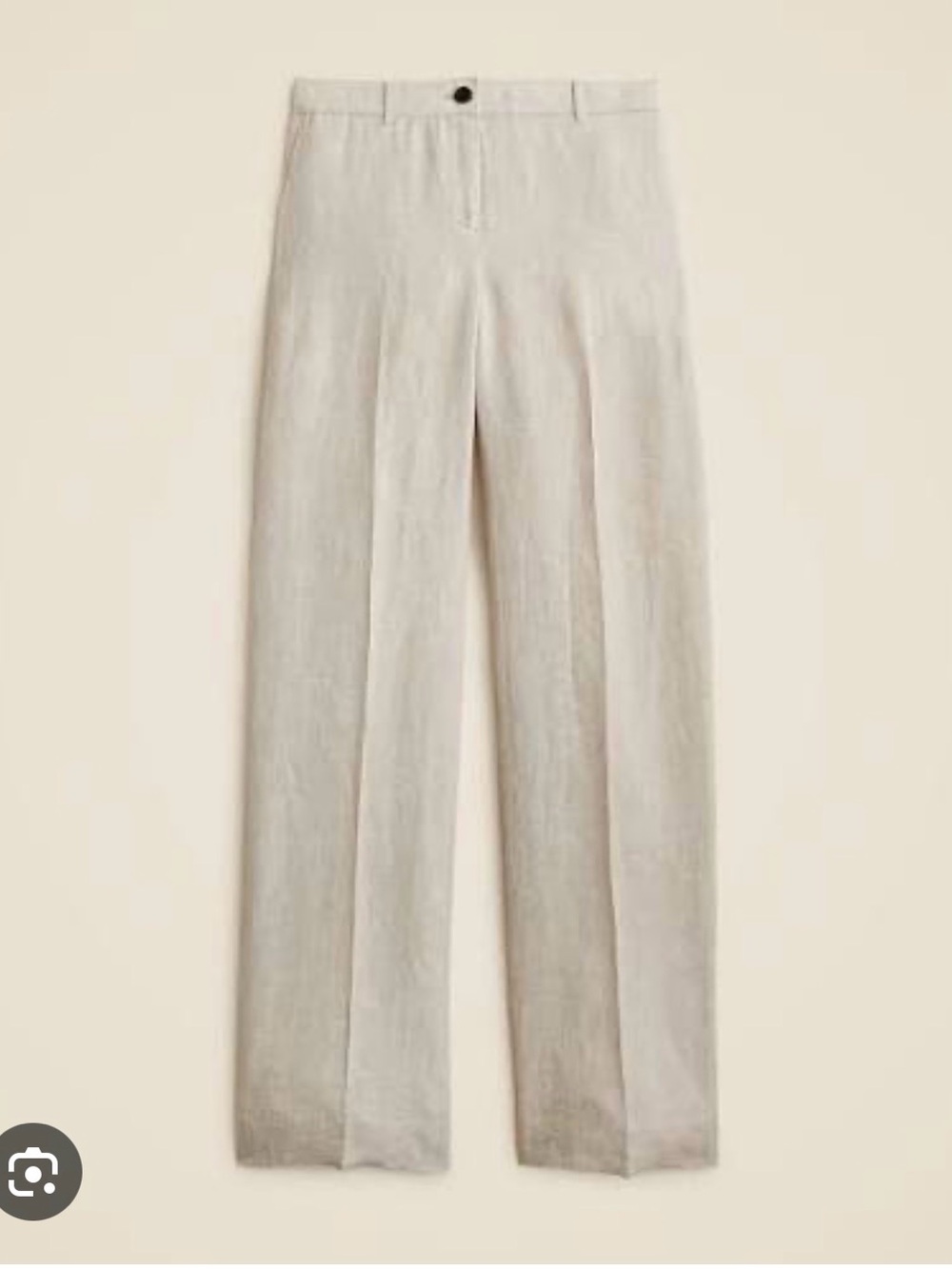 J. Crew Harbor Pants in Linen